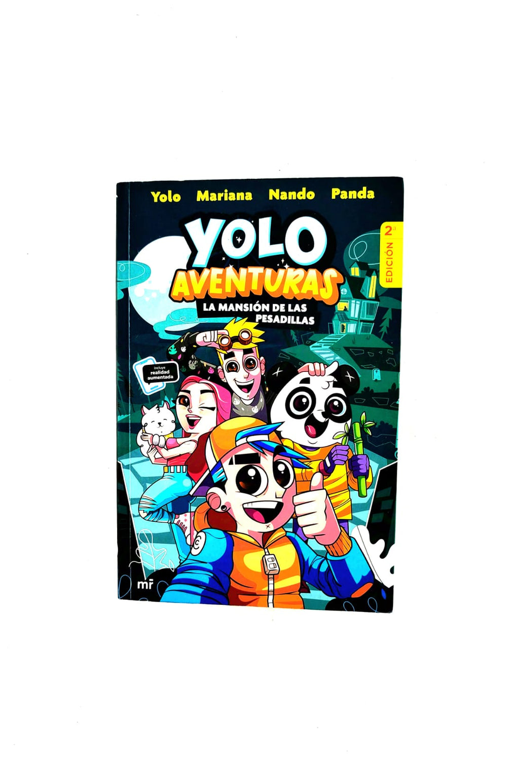Yolo aventuras la mansión de las pesadillas by Yolo, Mariana, Nando, Panda