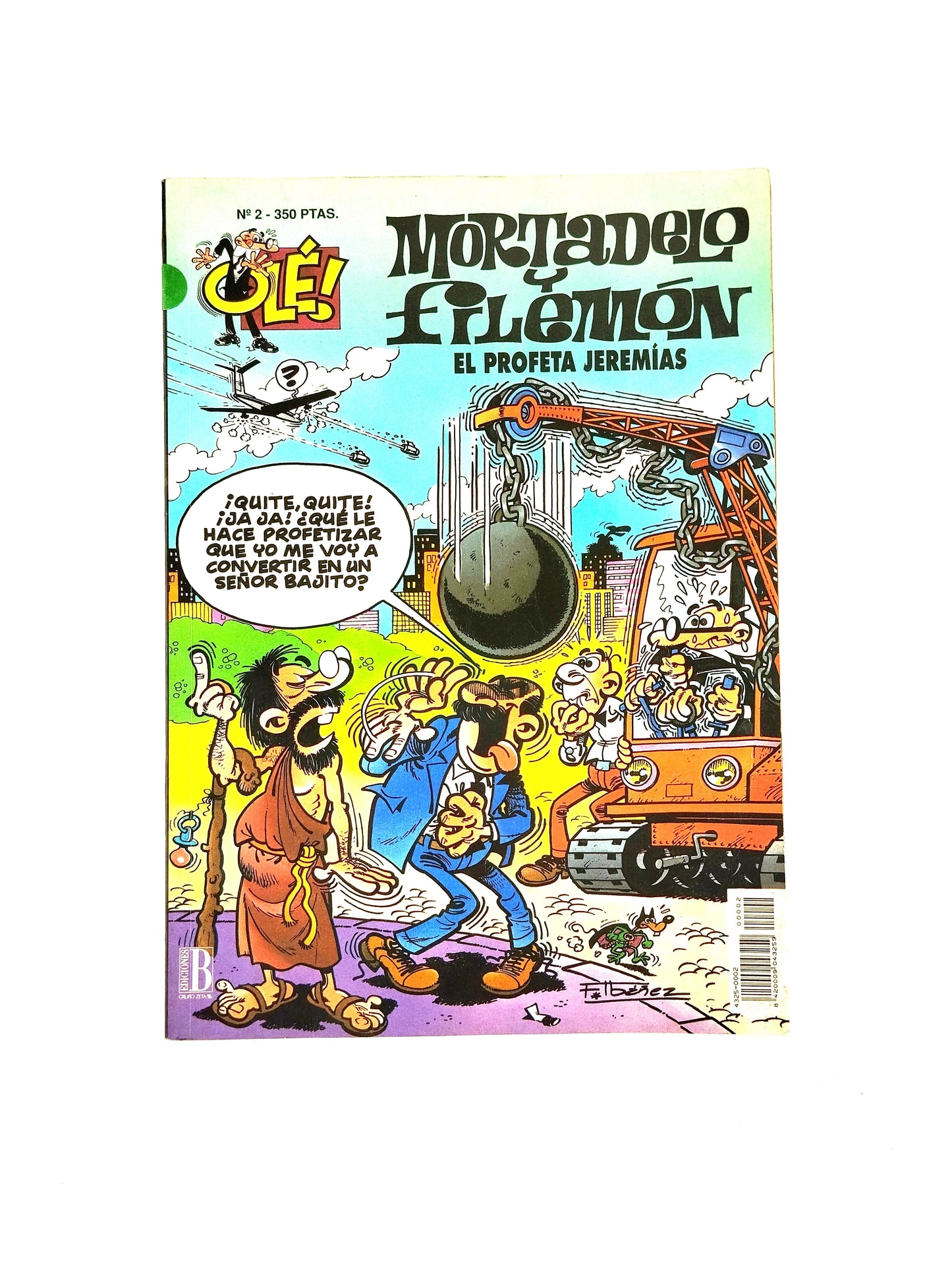 Mortadelo y filemón el profeta jeremías N.2