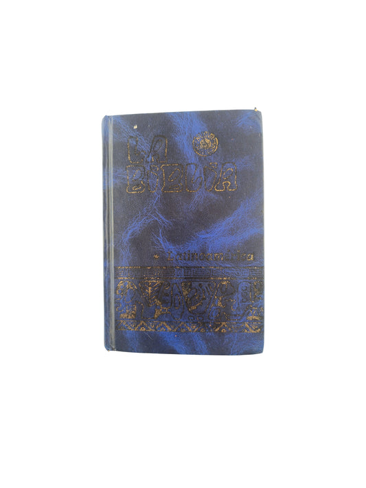 Biblia Latinoamericana Pequeña Tapa Dura Azul