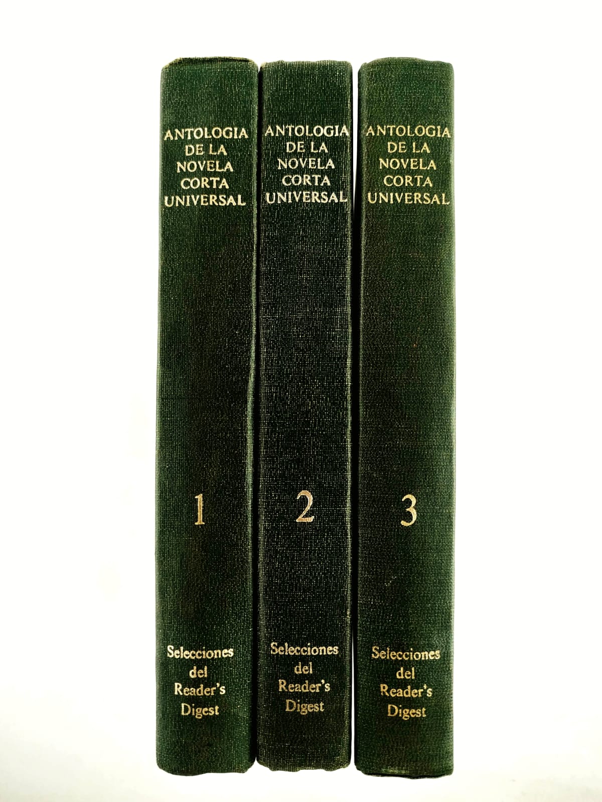 Antología de la novela corta universal 3 tomos