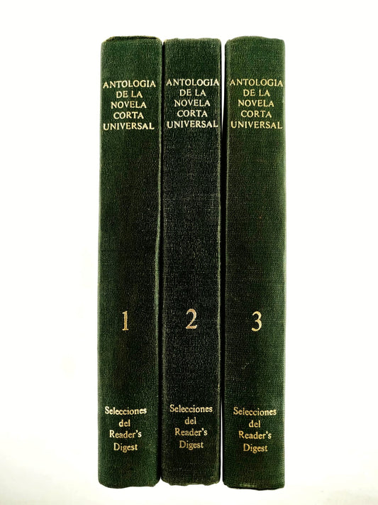 Antología de la novela corta universal 3 tomos