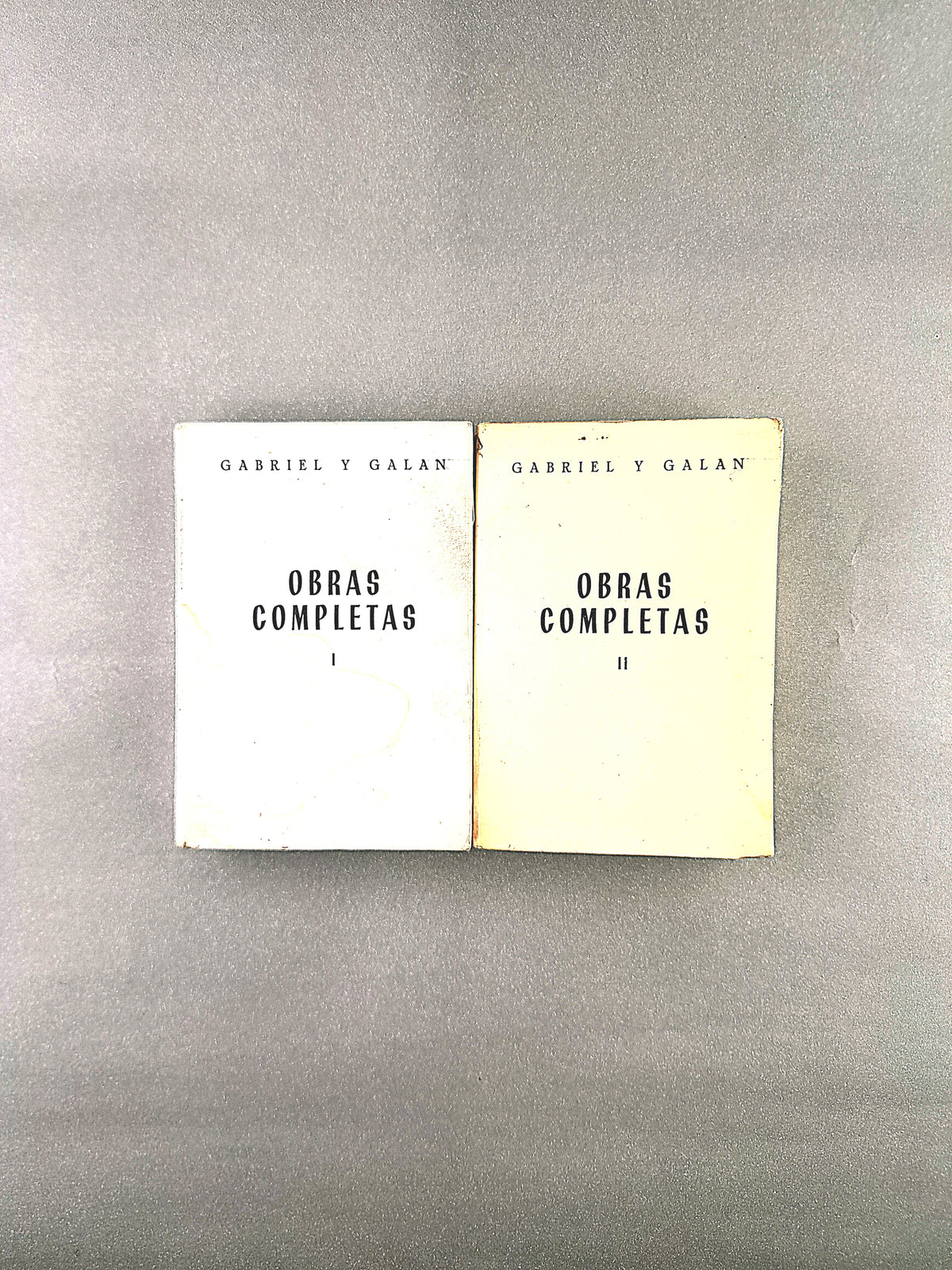 Gabriel y Galán Obras completas 2 tomos by José María Gabriel y Galán