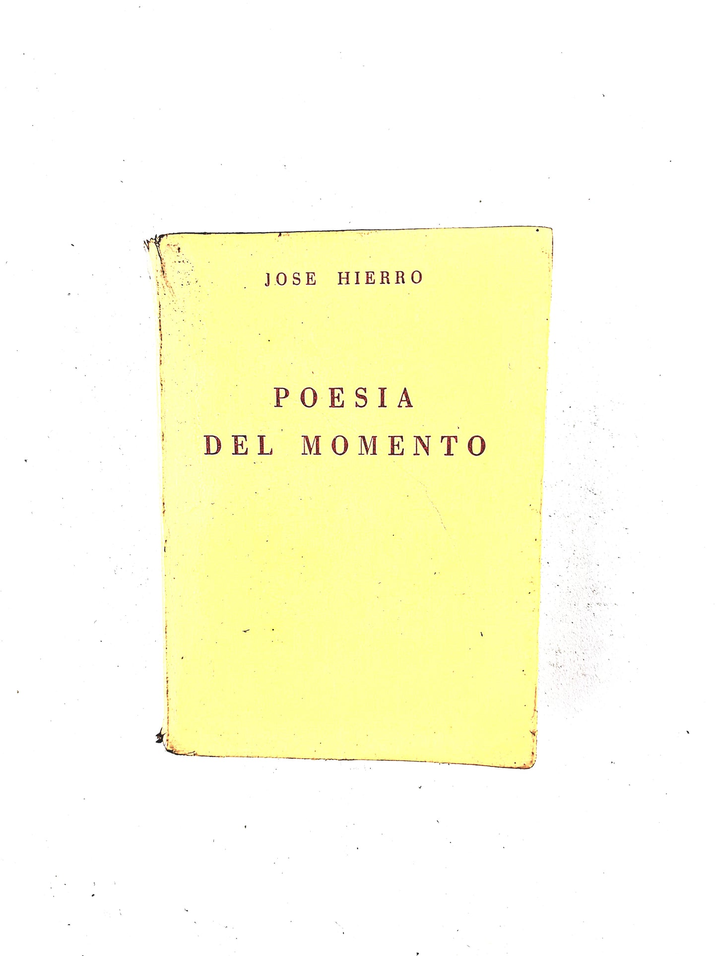 Poesía del momento