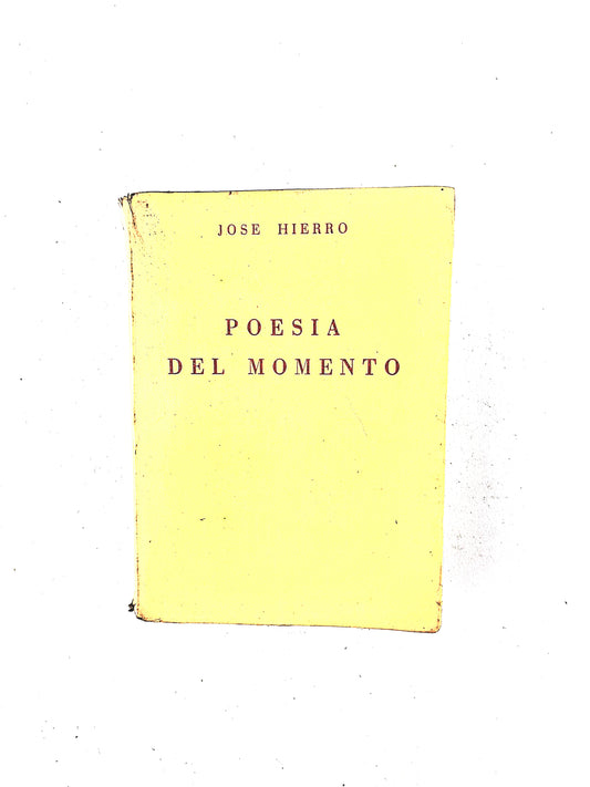 Poesía del momento