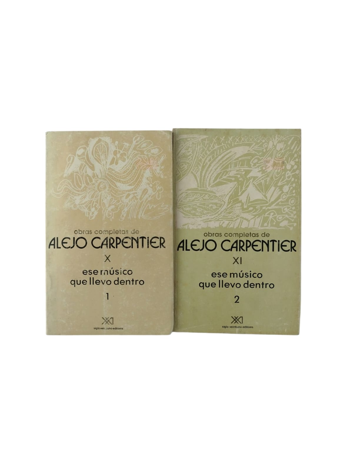 Alejo Carpentier Obras completas 2 tomos