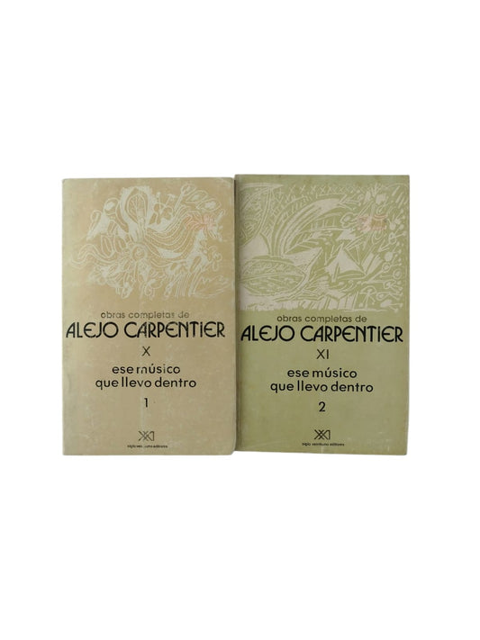 Alejo Carpentier Obras completas 2 tomos
