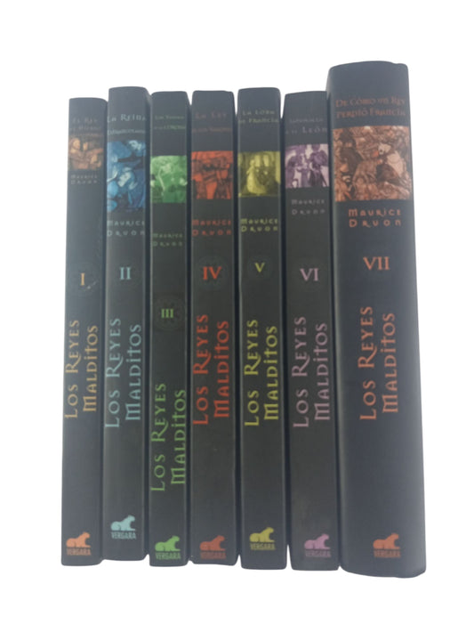 Los reyes malditos 7 tomos
