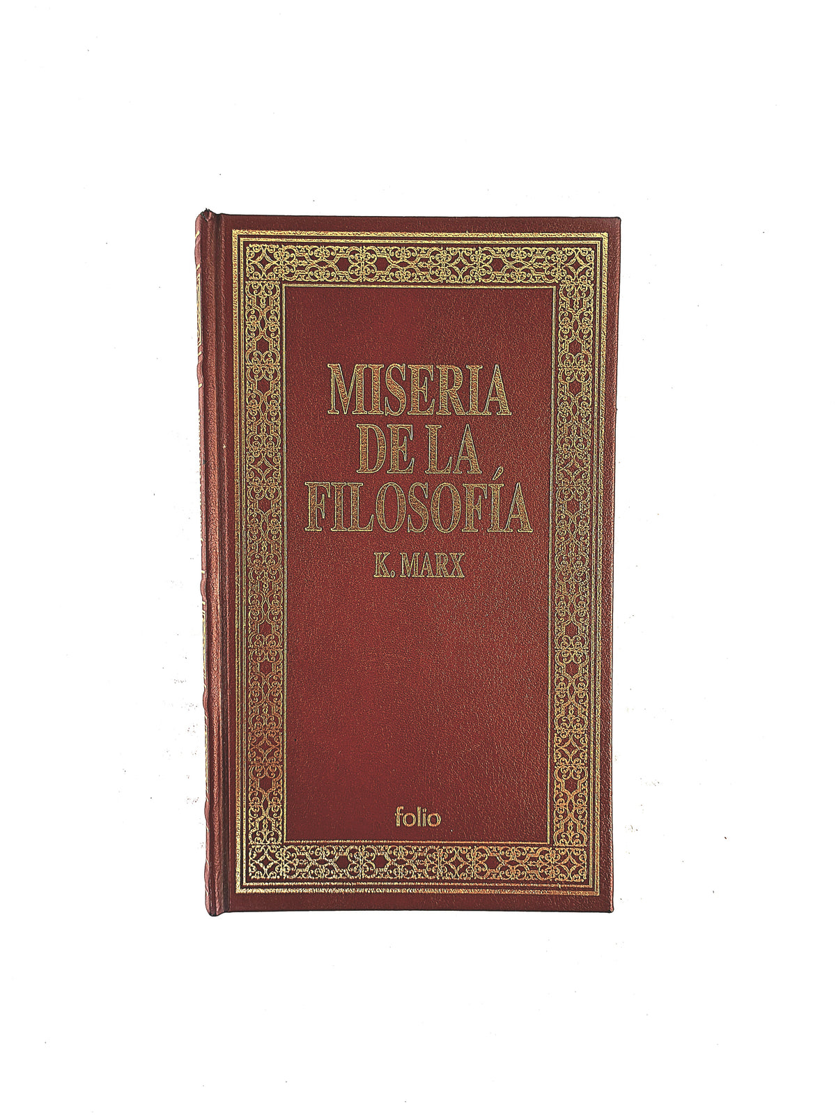 Miseria de la Filosofía by K. Marx