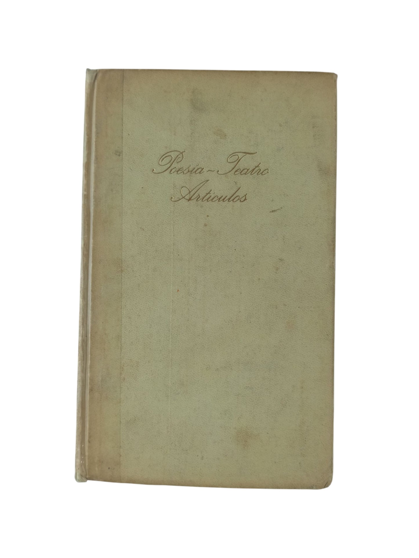 Poesía-teatro artículos