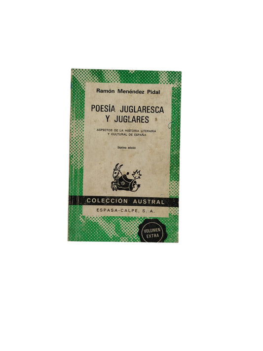 Poesía Juglaresca y Juglares