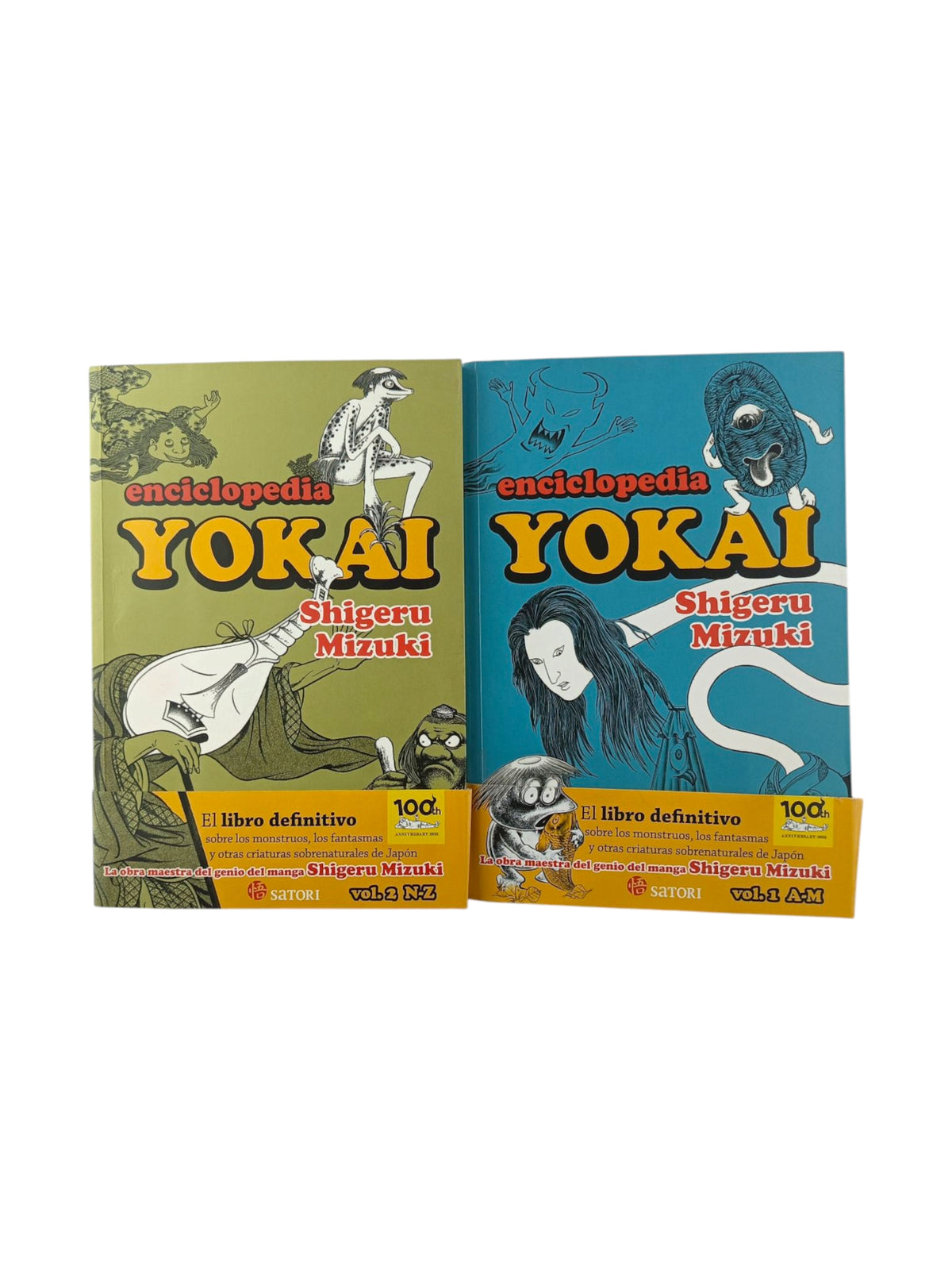 Enciclopedia Yokai 2 Tomos by Shigeru Mizuki