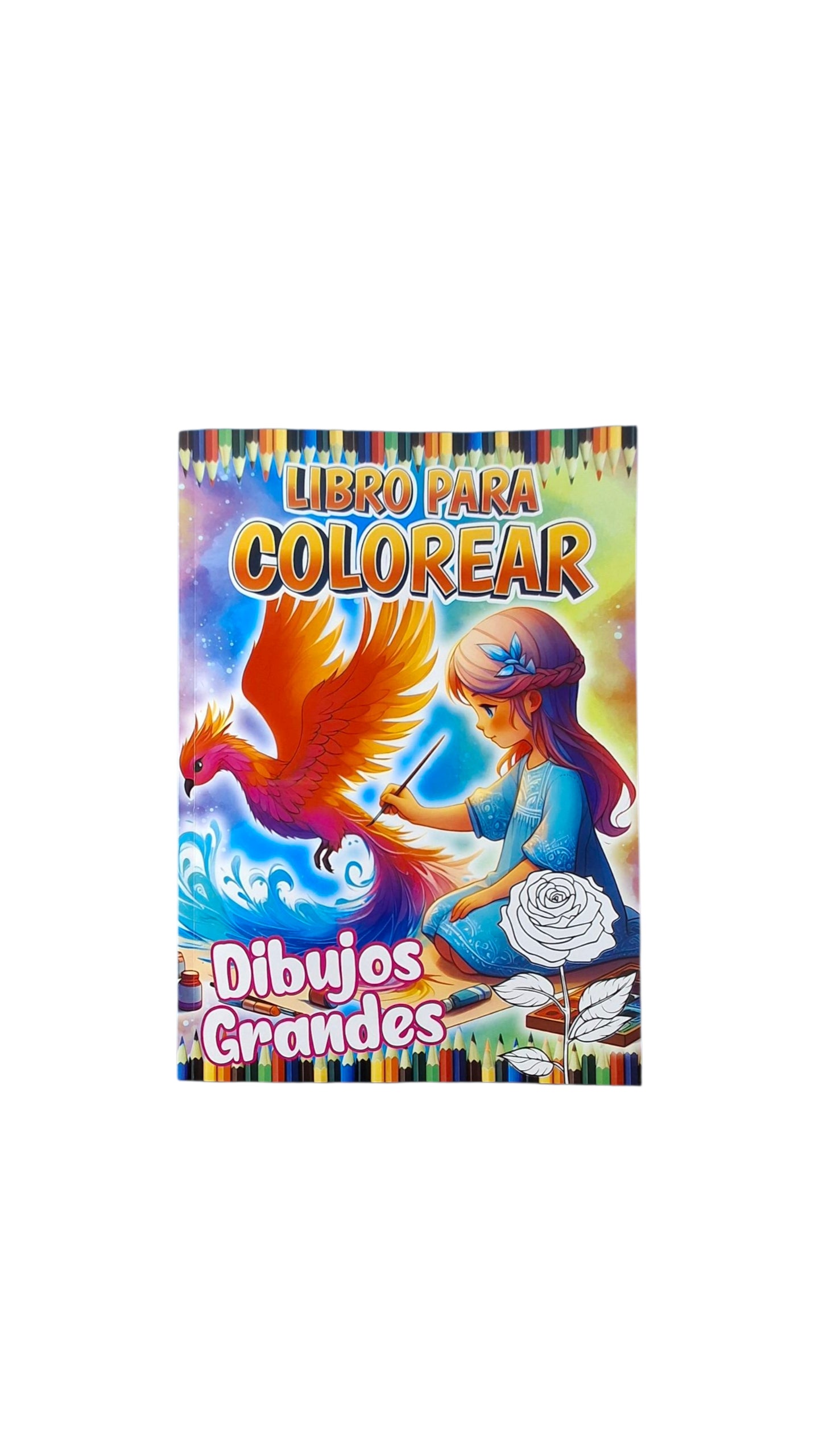 Libro para colorear dibujos grandes