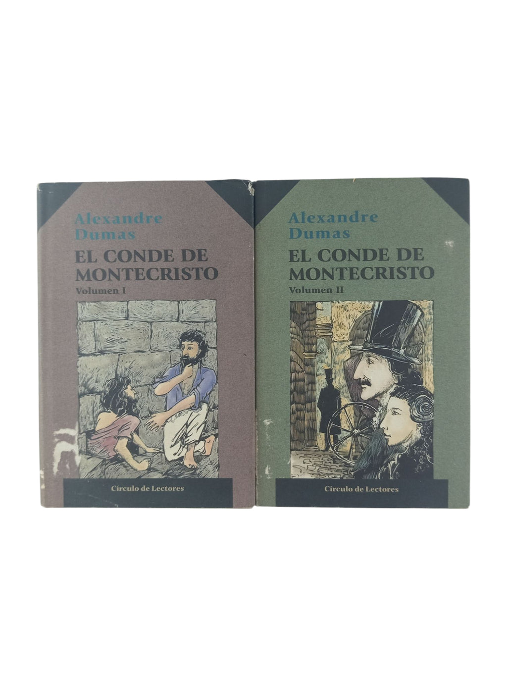 El conde de Montecristo 2 tomos by Alexandre Dumas
