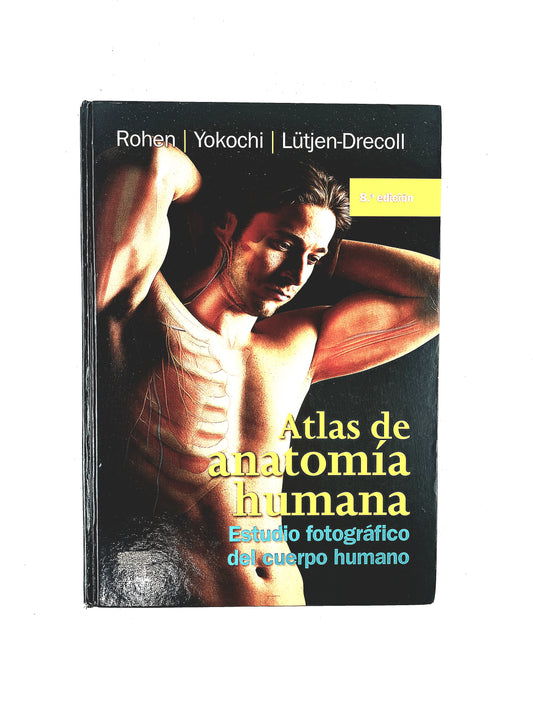 Atlas de anatomía humana estudio fotográfico de cuerpo humano octava edición