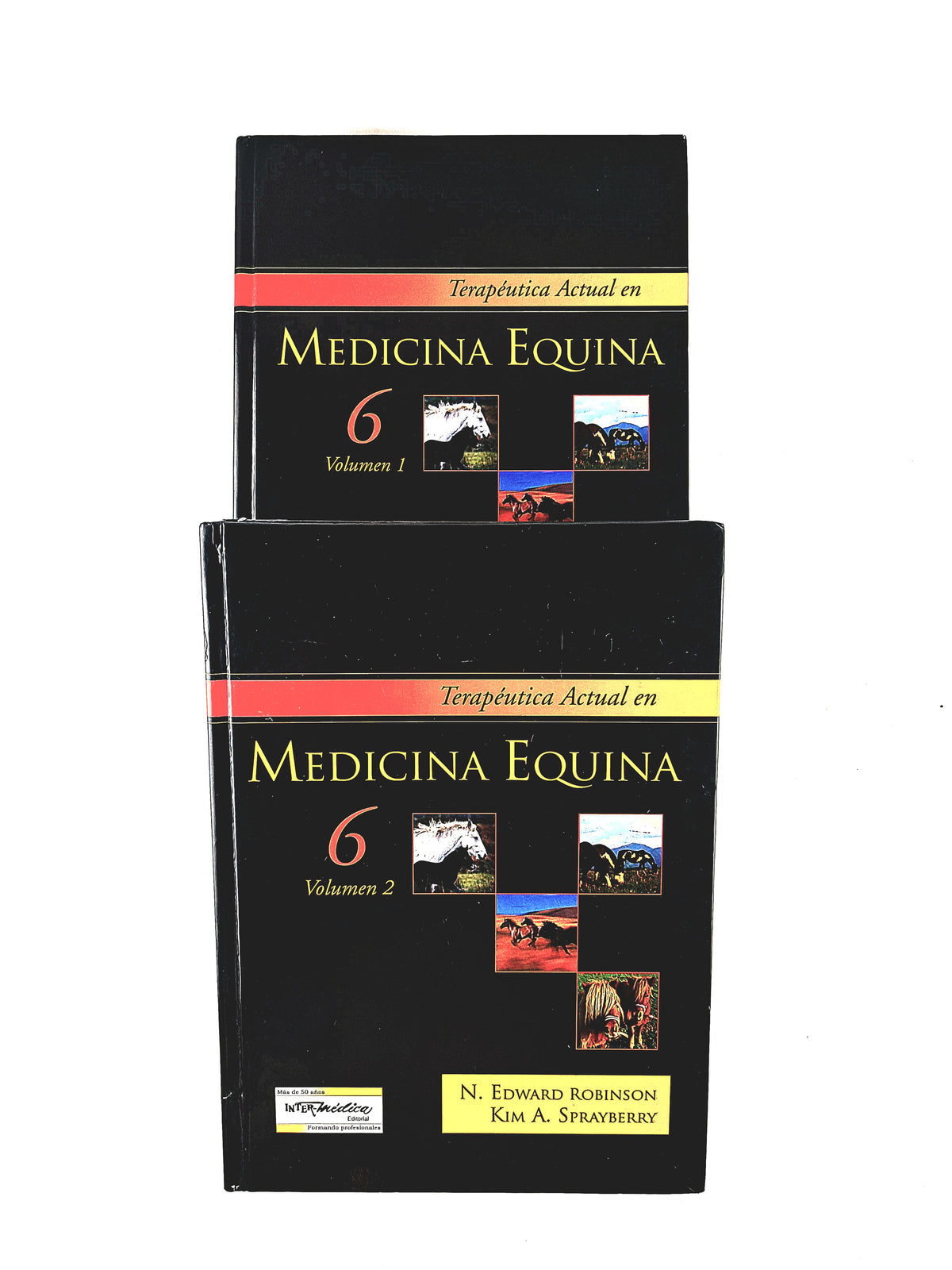Terapéutica Actual en Medicina Equina 2 volúmenes sexta edición by N. Edward Robinson Kim A. Sprayberry