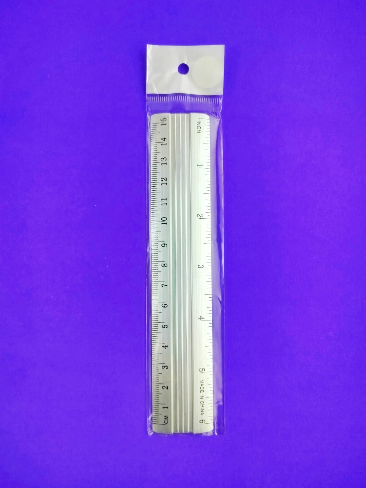 Regla metálica 15cm by Varios