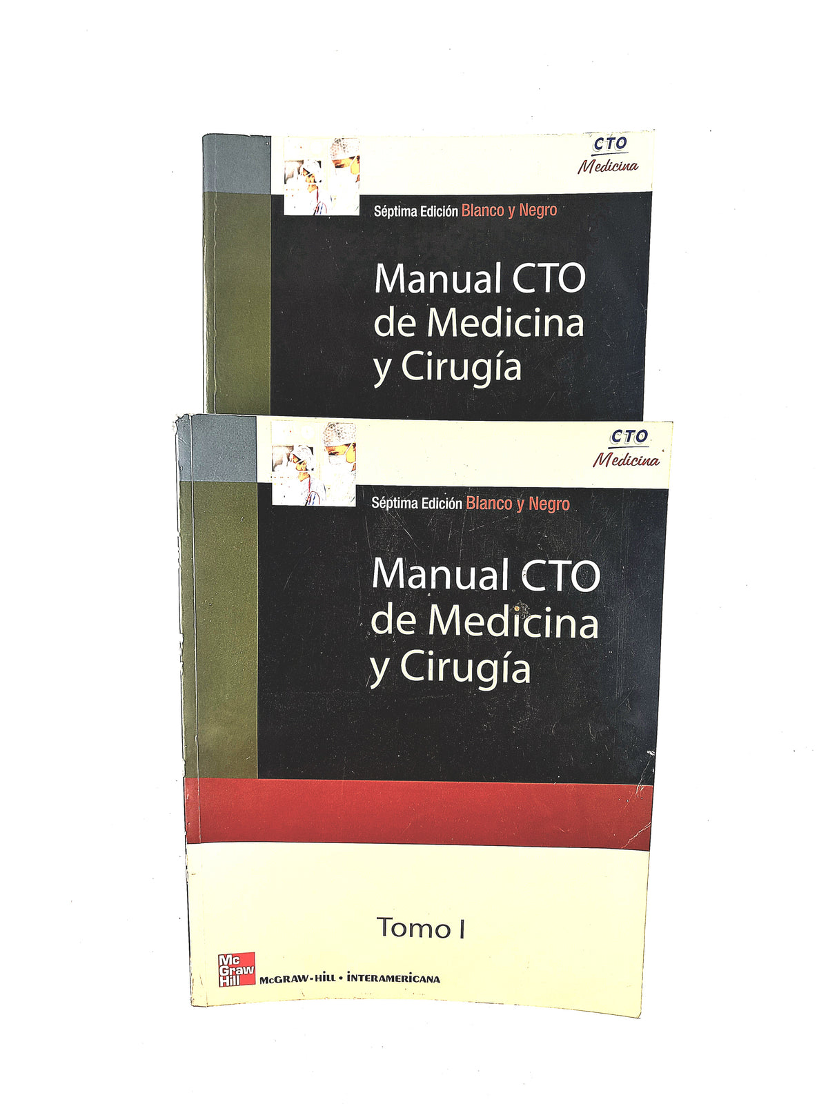 Manual CTO de Medicina y Cirugía séptima edición blanco y negro 2 tomos by Varios