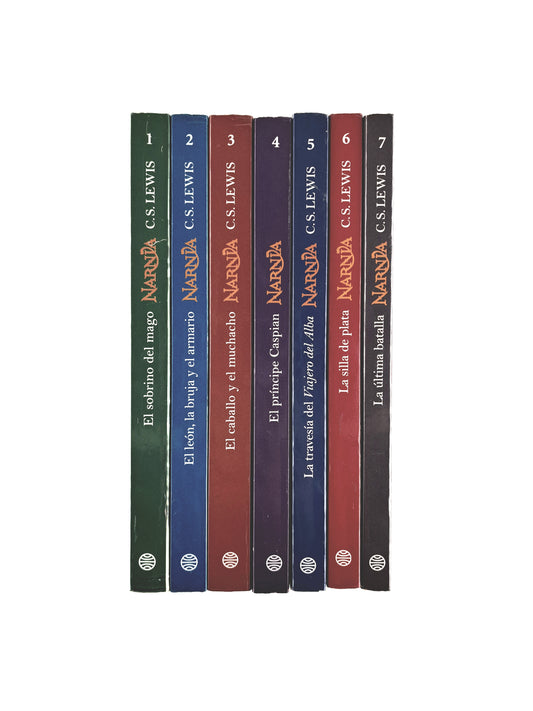 Las crónicas de narnia saga 7 tomos