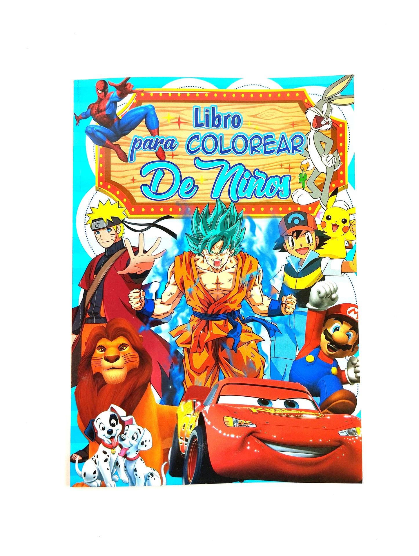Libro para colorear de niño