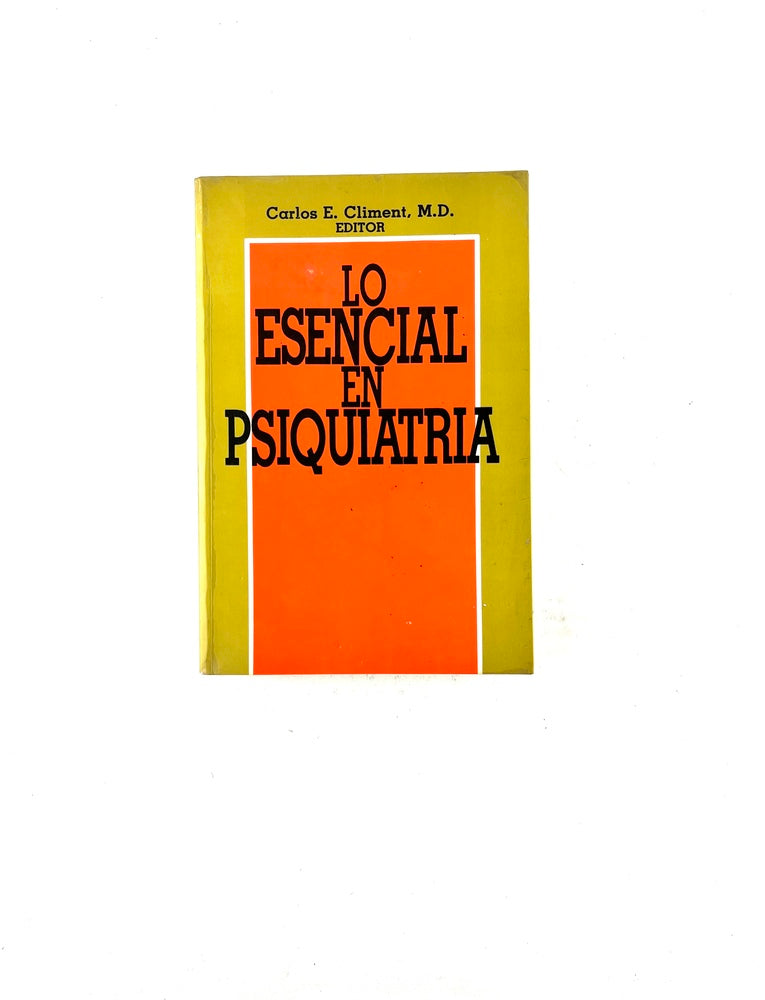 Lo esencial en psiquiatría
