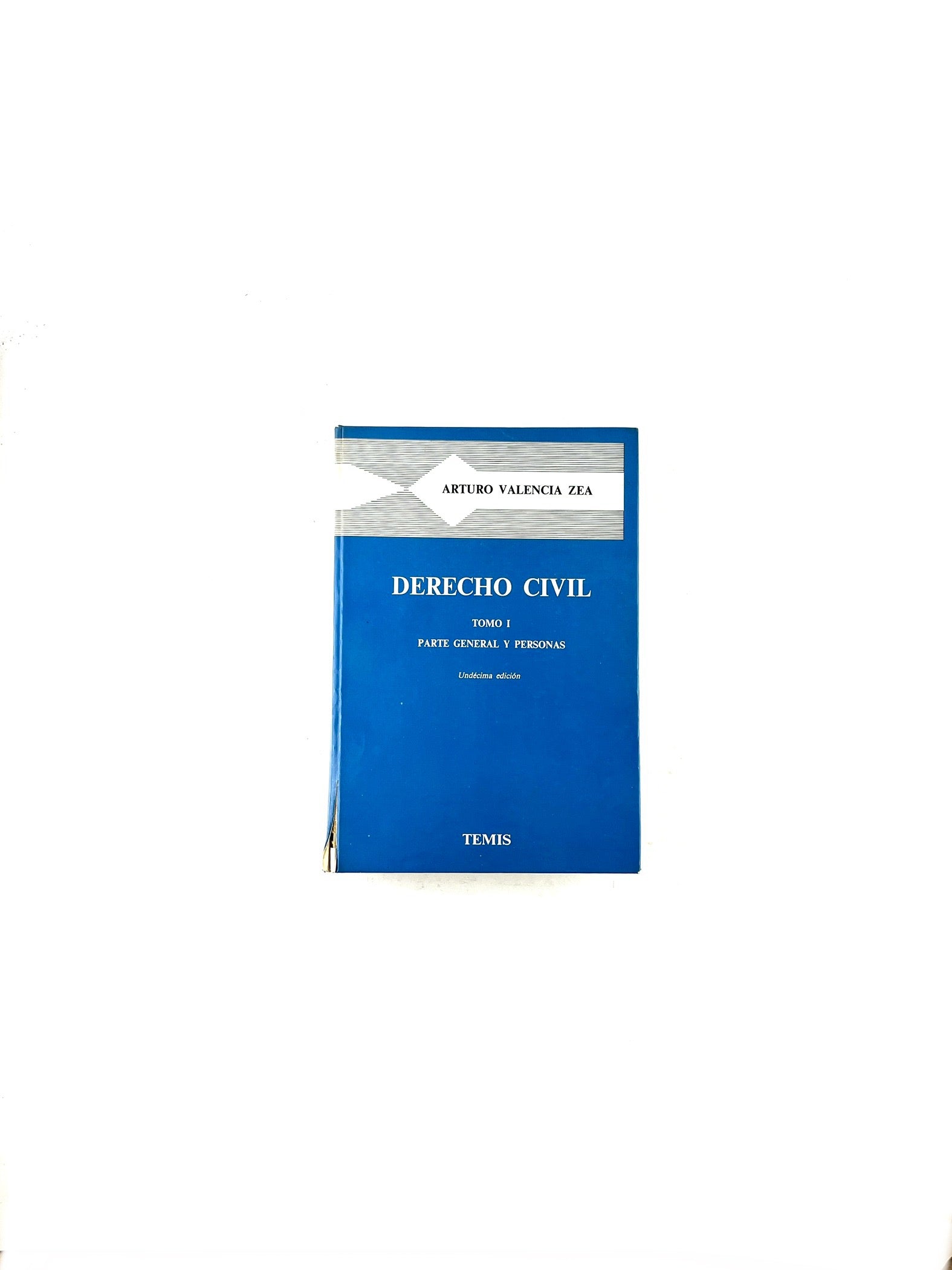 Derecho civil tomo I parte general y personas undécima edición by Arturo Valencia Zea