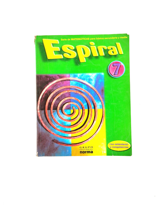 Serie de matemáticas para básica secundaria y media espiral N.7