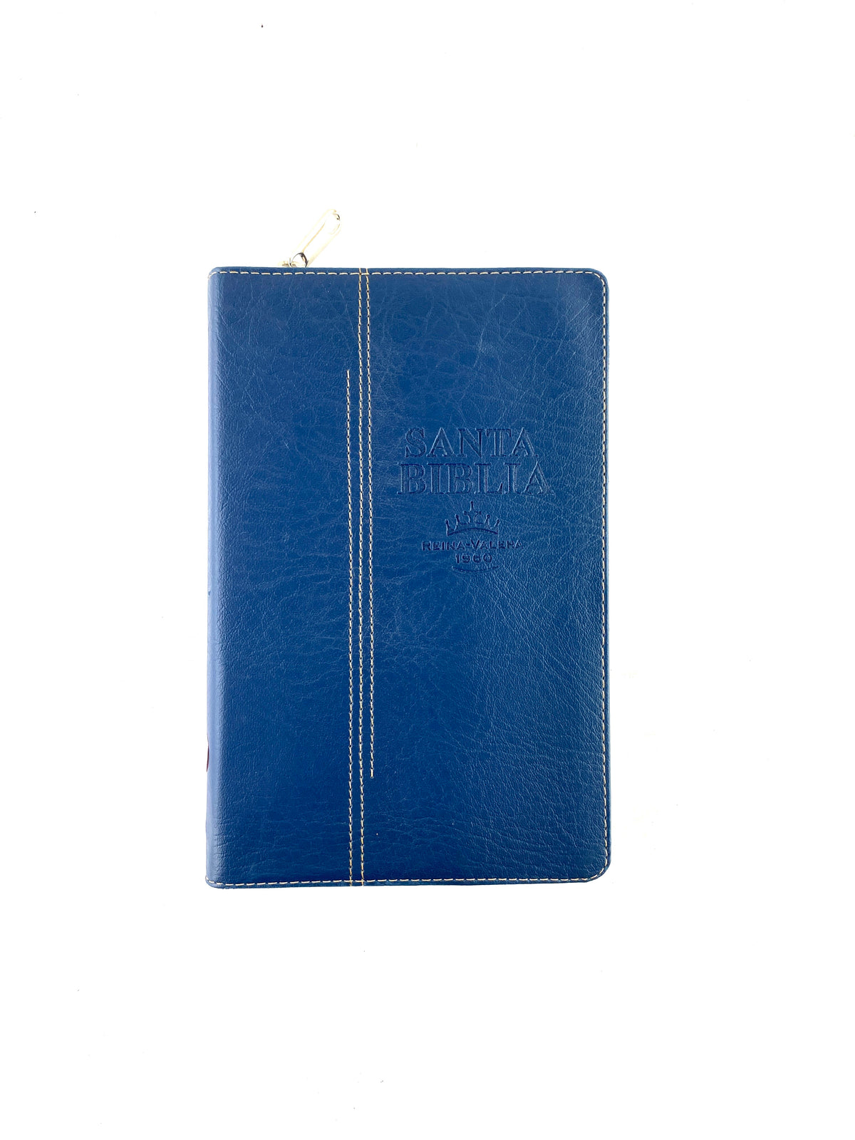 Biblia rvr 1960 letra grande estuche azul by Reina Valera 1960