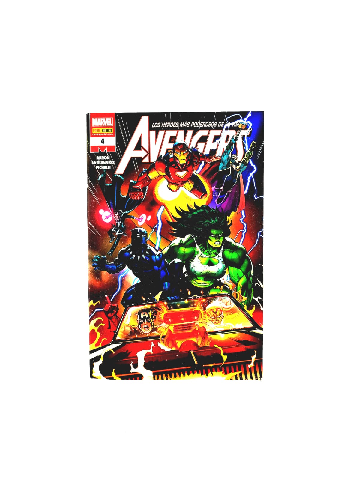 Los héroes mas poderosos de la tierra Avengers 4 by Stan Lee