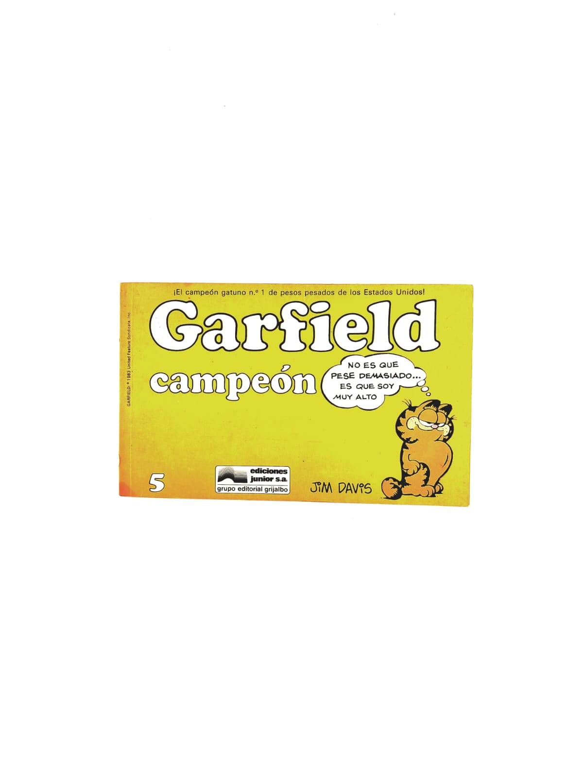 Garfield campeón 5 by Jim Davis