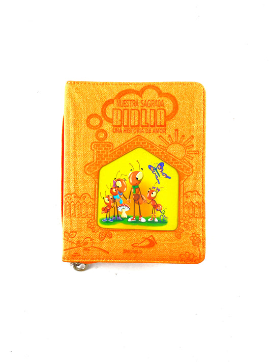 Biblia una historia de amor hormiguitas naranja by Nuestra sagrada biblia
