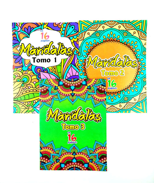 Mandalas 3 tomos