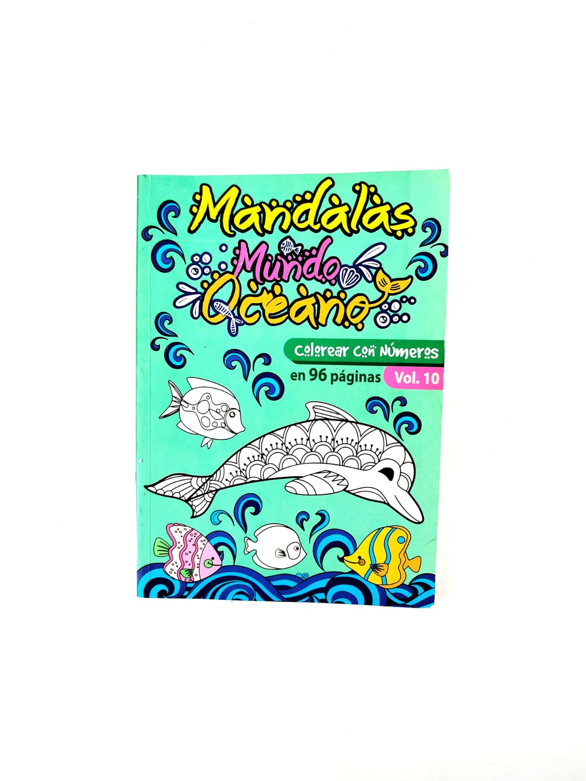 Mandalas mundo océano vol. 10: colorear con números