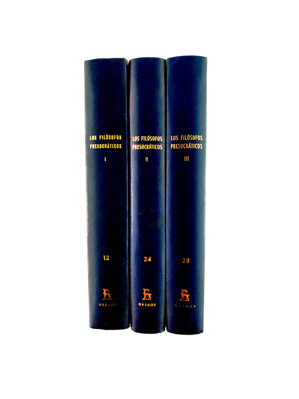 Los filósofos presocráticos 3 tomos by Conrado Eggers Lan, Victoria E. Julia, Néstor Luis Cordero, Francisco José Olivieri, Otros