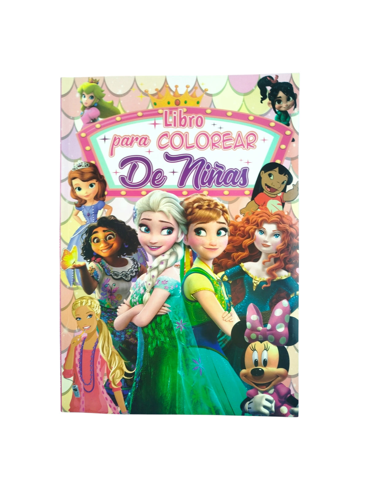Libro para colorear de niñas by Sin Autor