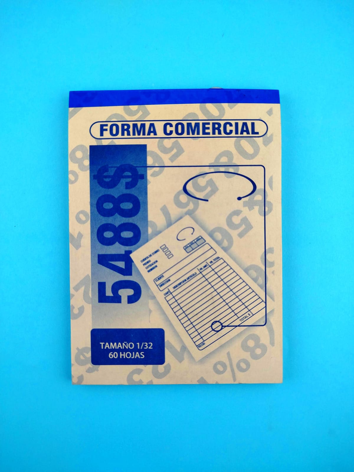 Facturero electrónico 1/16 x60 hojas by Varios