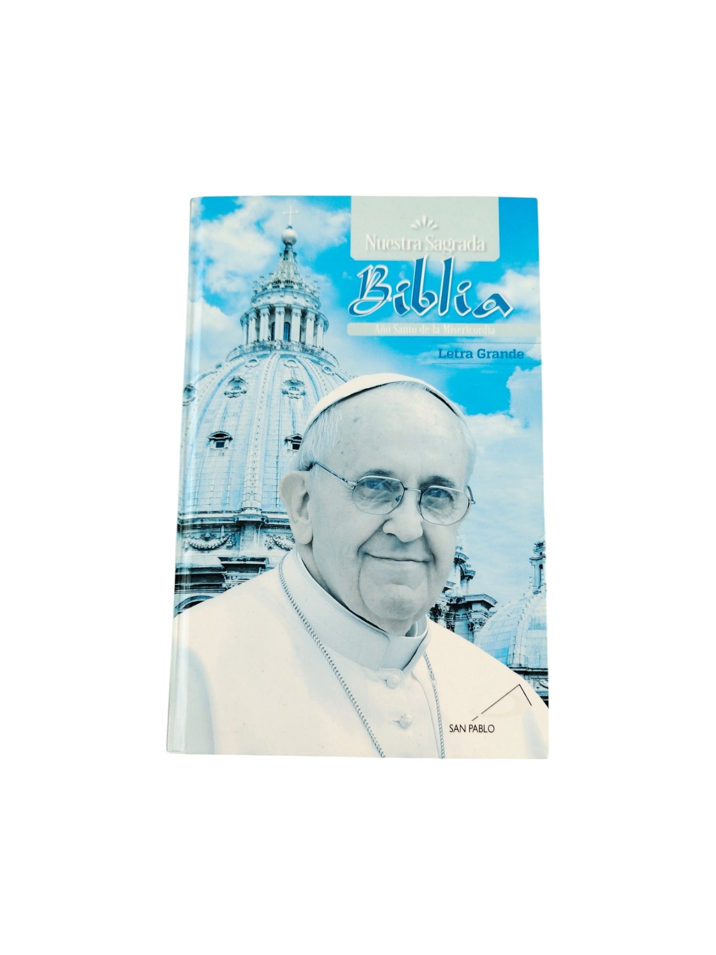 Nuestra sagrada biblia año santo de la misercodia letra grande tapa dura