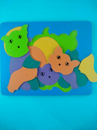 Rompecabezas de madera