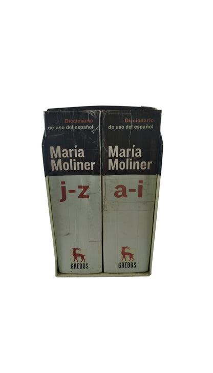 Diccionario De Uso Del Español María Moliner 2 Tomos by María Moliner