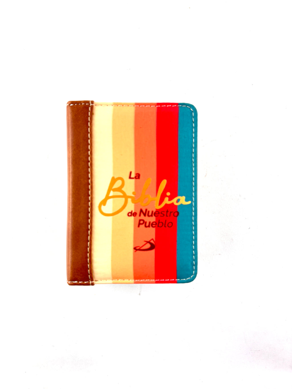 Biblia mini de nuestro pueblo café/colores by Nuestro pueblo