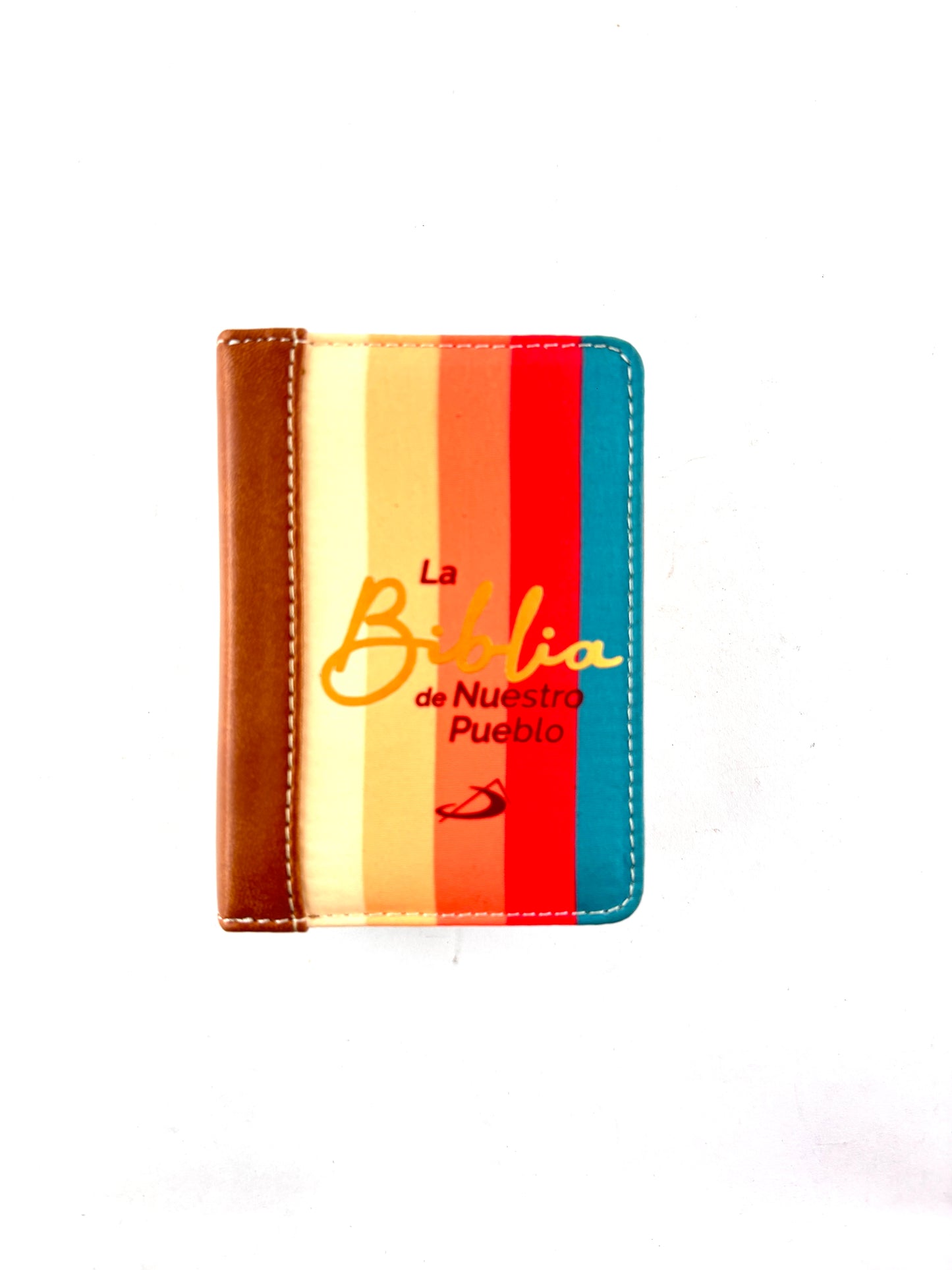 Biblia mini de nuestro pueblo café/colores by Nuestro pueblo