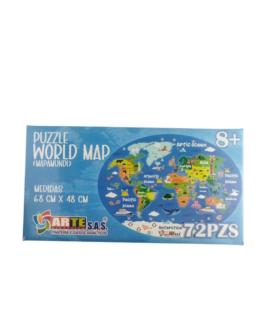 Rompecabezas del mundo 72 piezas by Varios