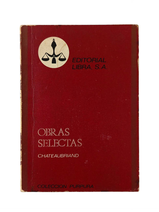 Obras Selectas de Chateaubriand