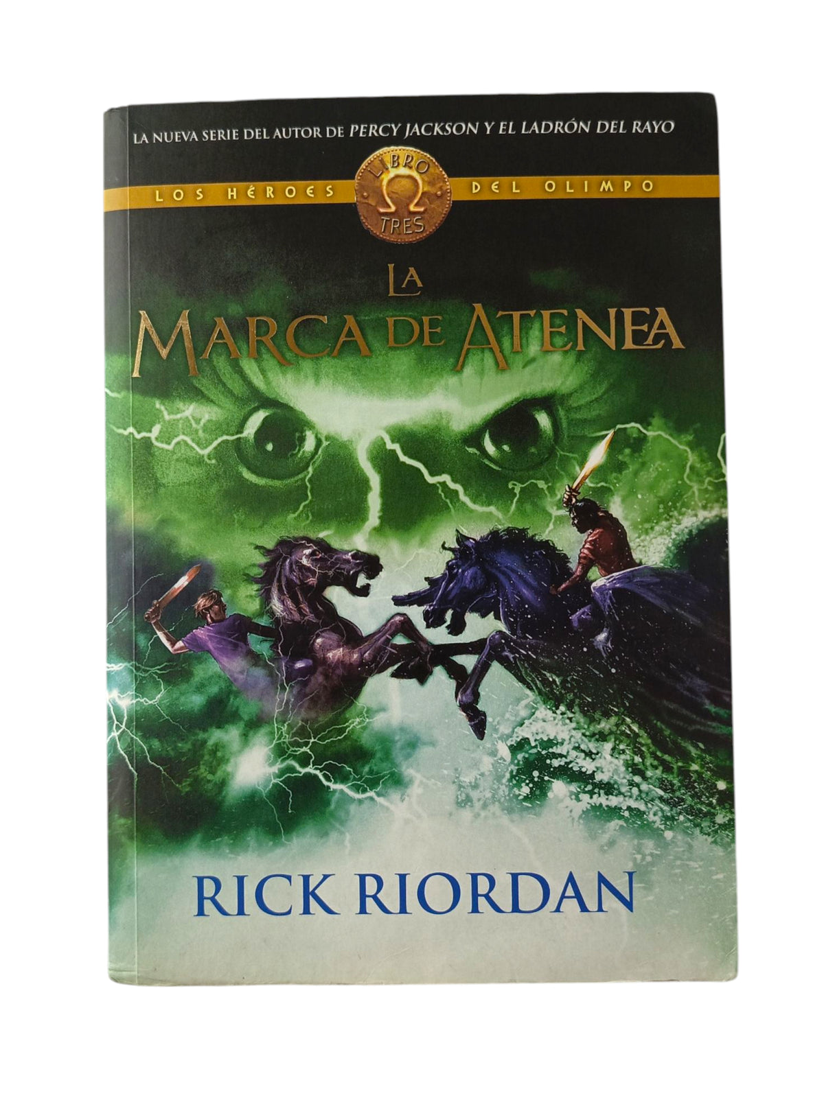 Los héroes del olimpo la marca de Atenea by Rick Riordan