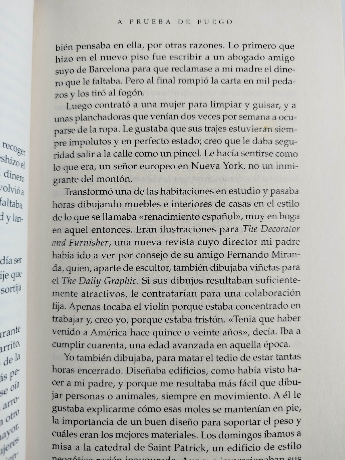 A prueba de fuego by Javier Moro