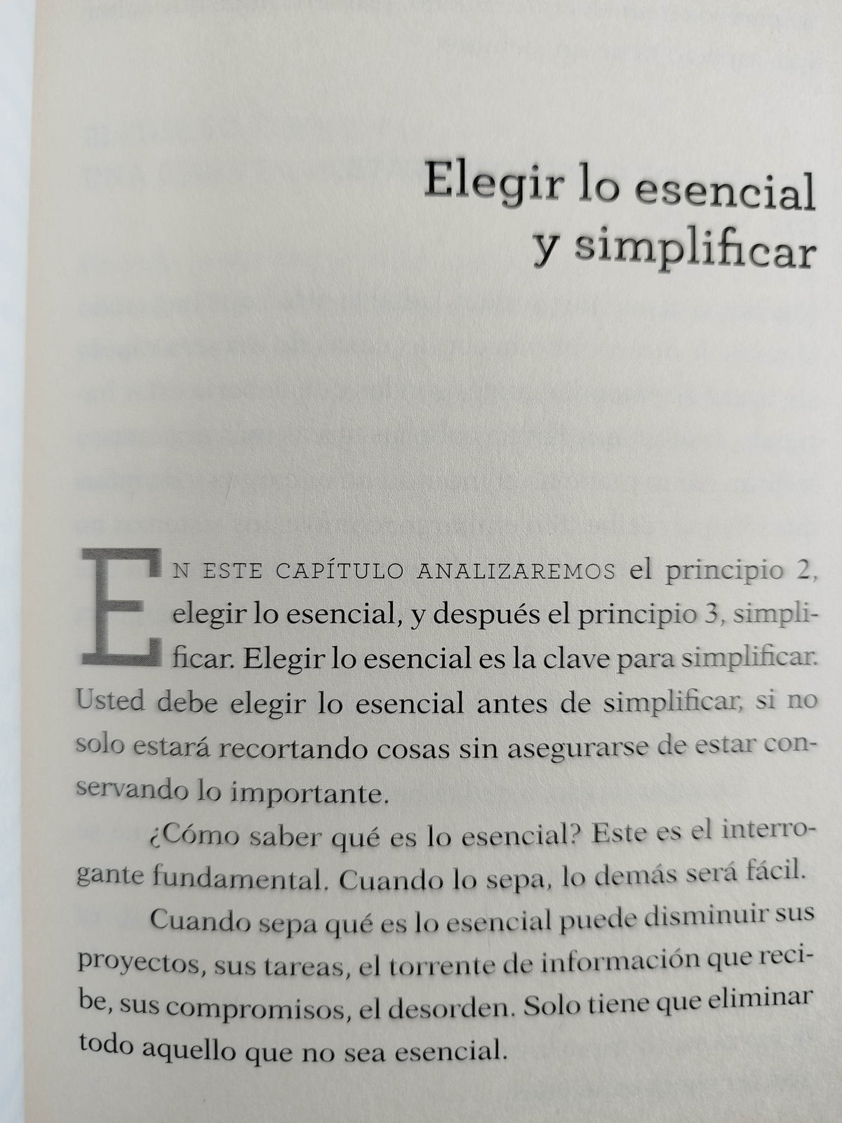 El poder de lo simple by Leo Babauta