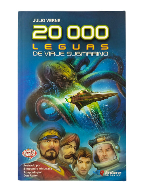 20000 leguas de viaje submarino novela gráfica by Julio Verne