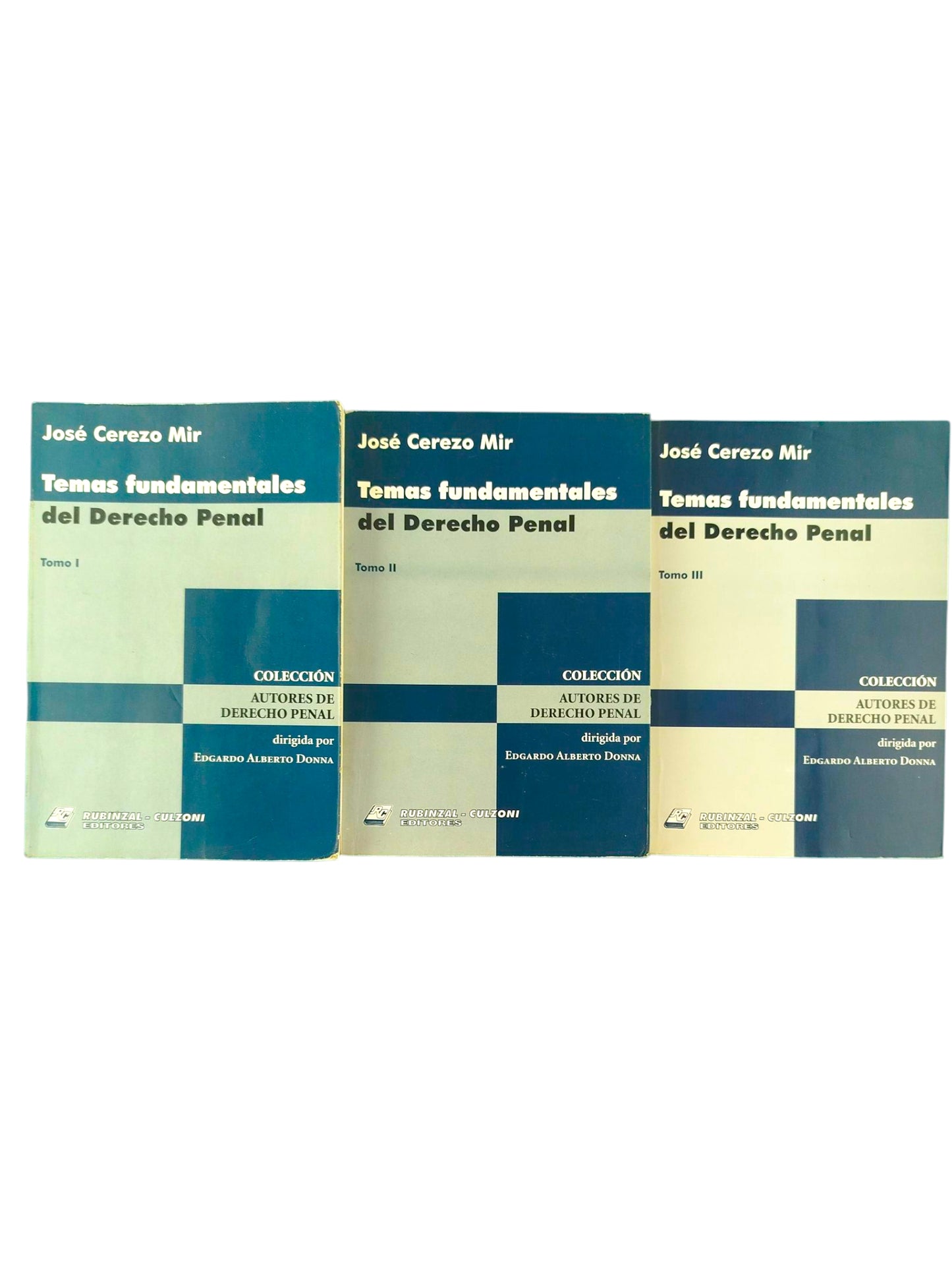 Temas fundamentales del derecho penal. 3 tomos
