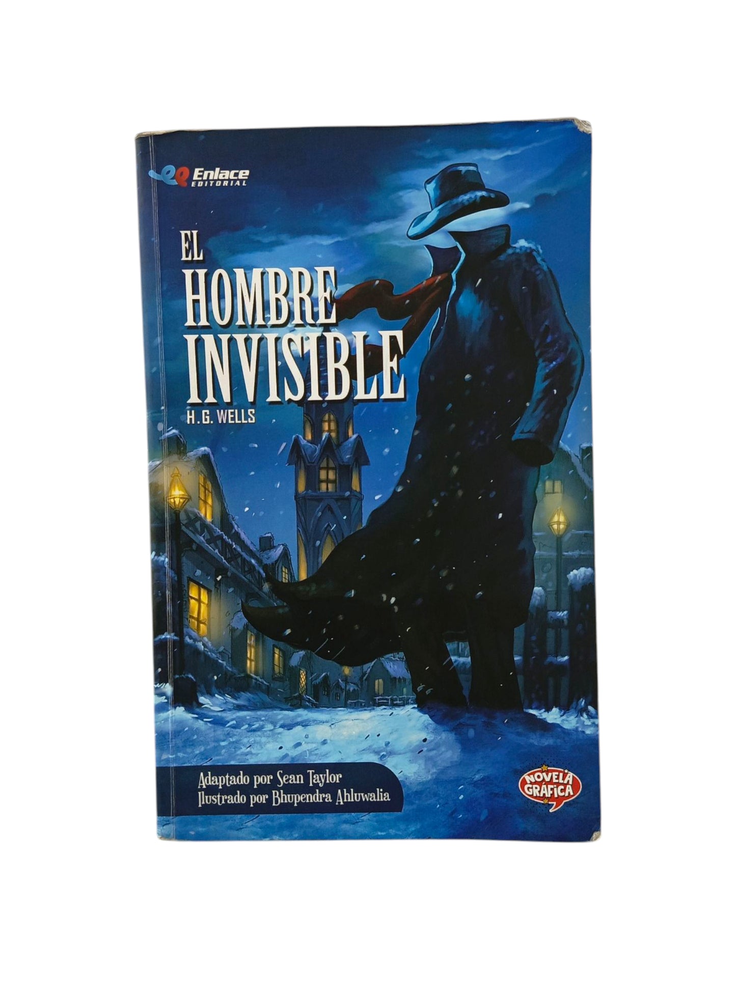 El hombre invisible novela gráfica