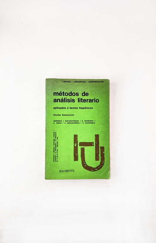 Métodos de análisis literario aplicado a textos hispánicos