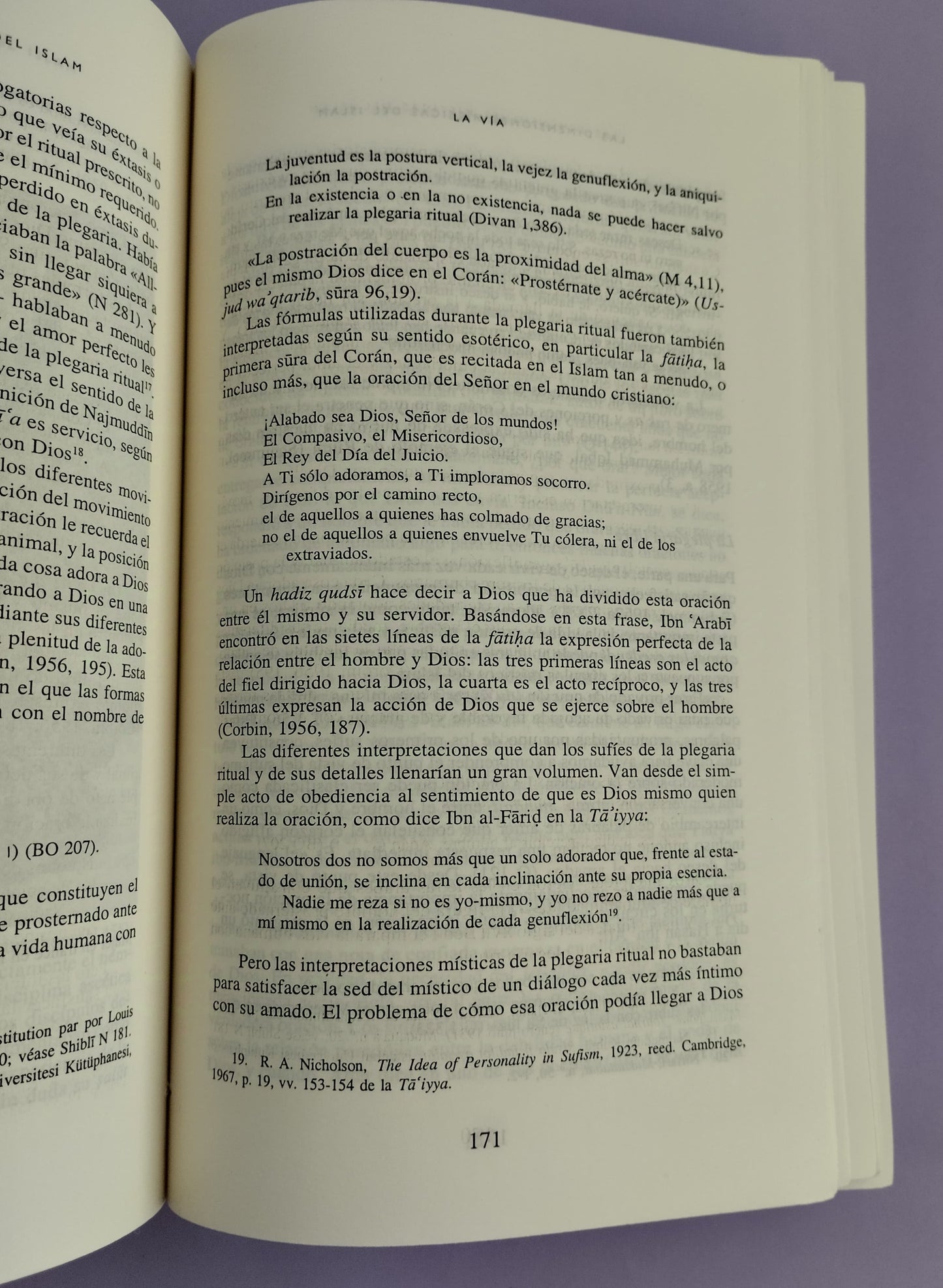 Las dimensiones místicas del islam